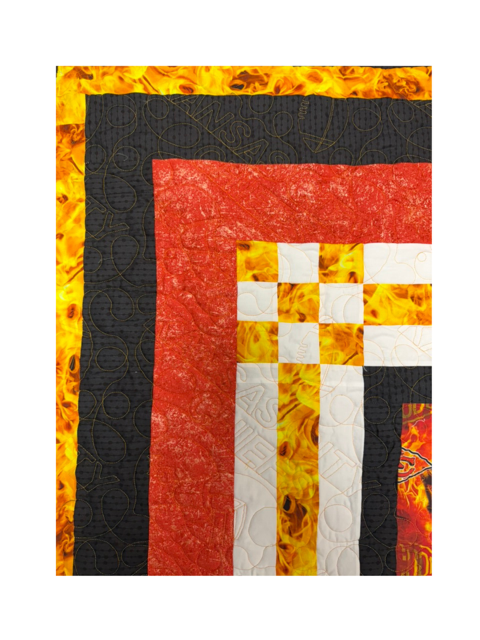 Front of Quilt Close Up